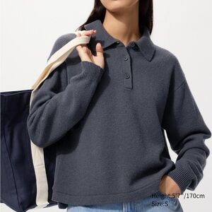 JW Anderson x Uniqlo Cropped Polo Sweater